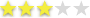 3.1 stjerner